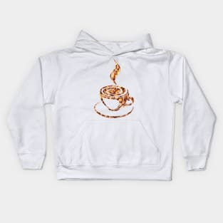 Coffee Cup Kids Hoodie